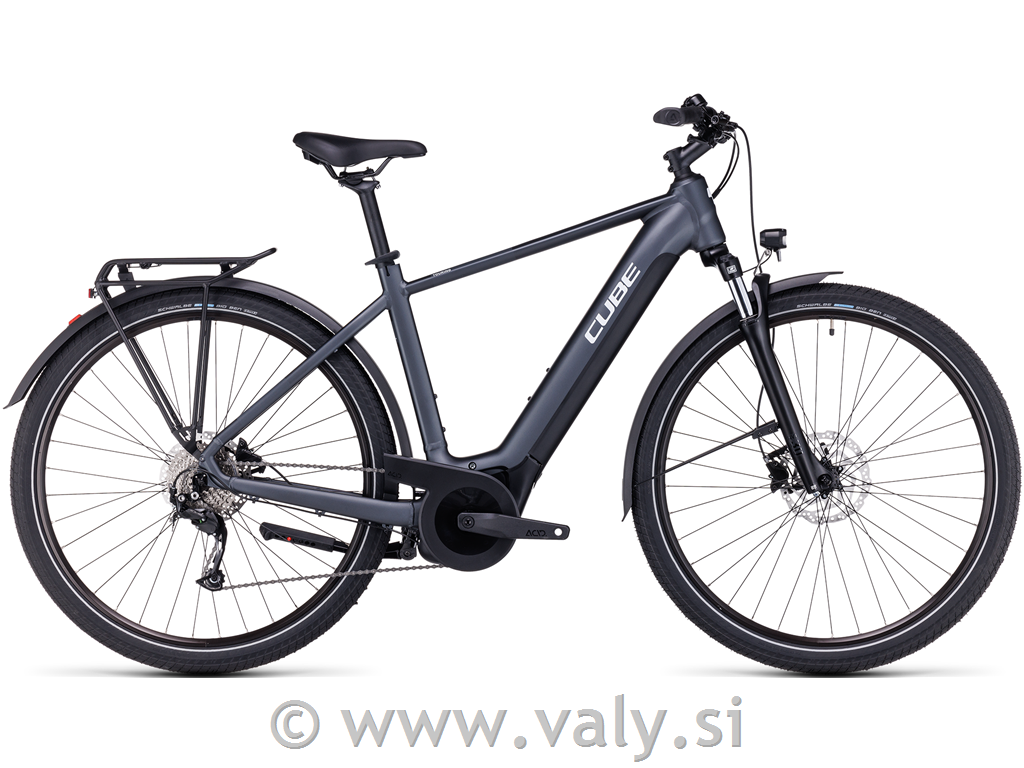 Cube kolo Touring Hybrid ONE 500 siva bela