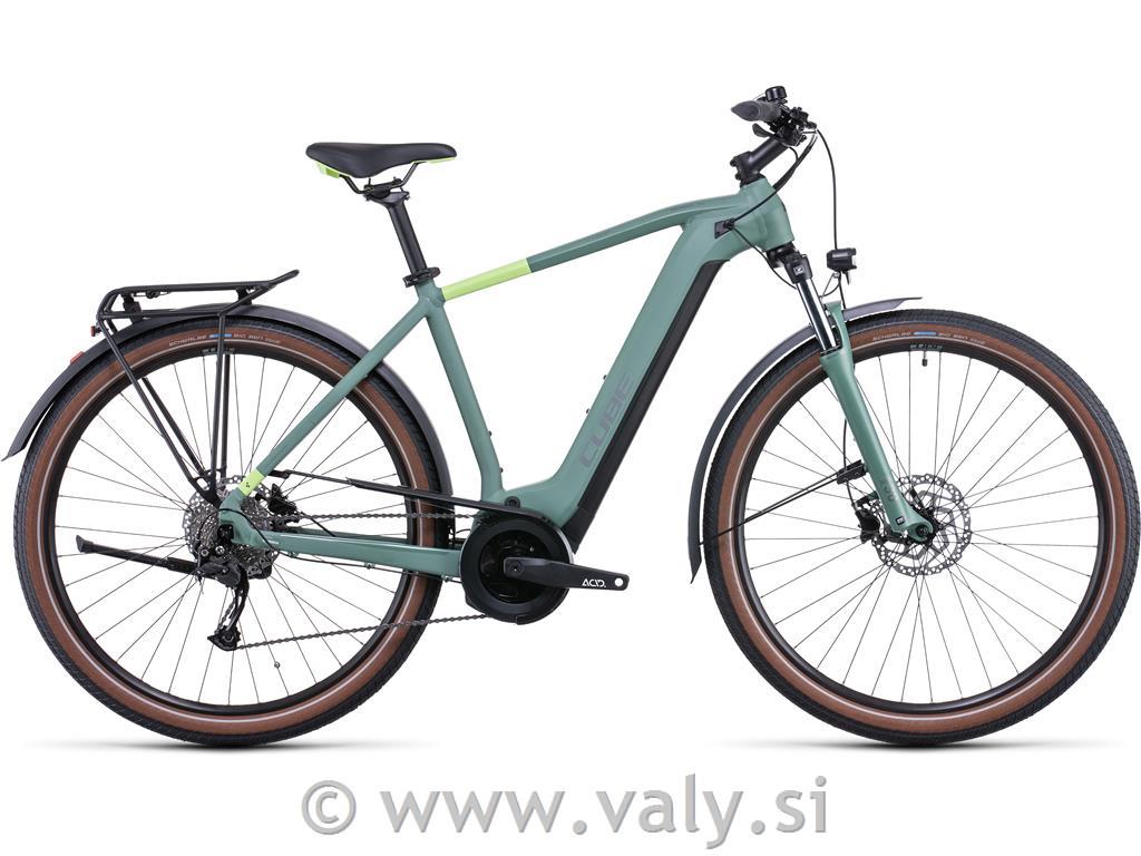 Cube kolo Touring Hybrid ONE 500 zelena