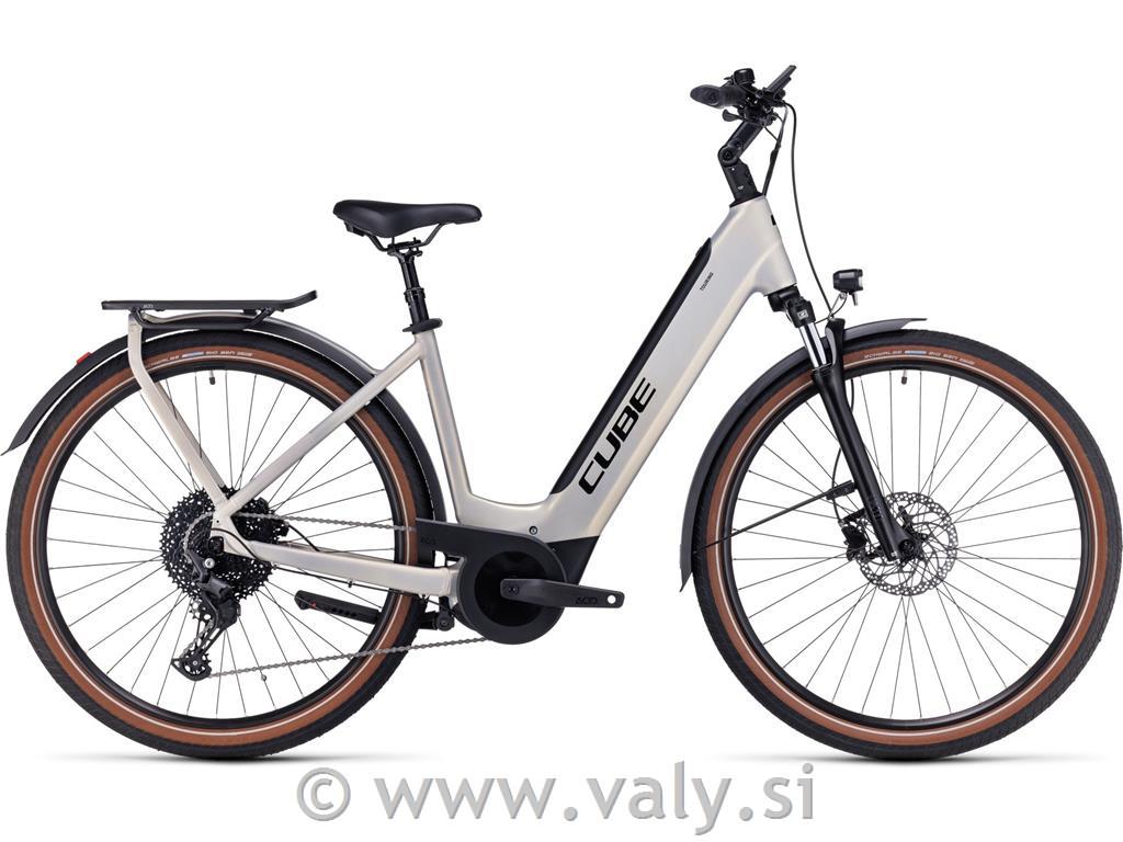 Cube električno kolo Touring Hybrid PRO 625 EE perla siva