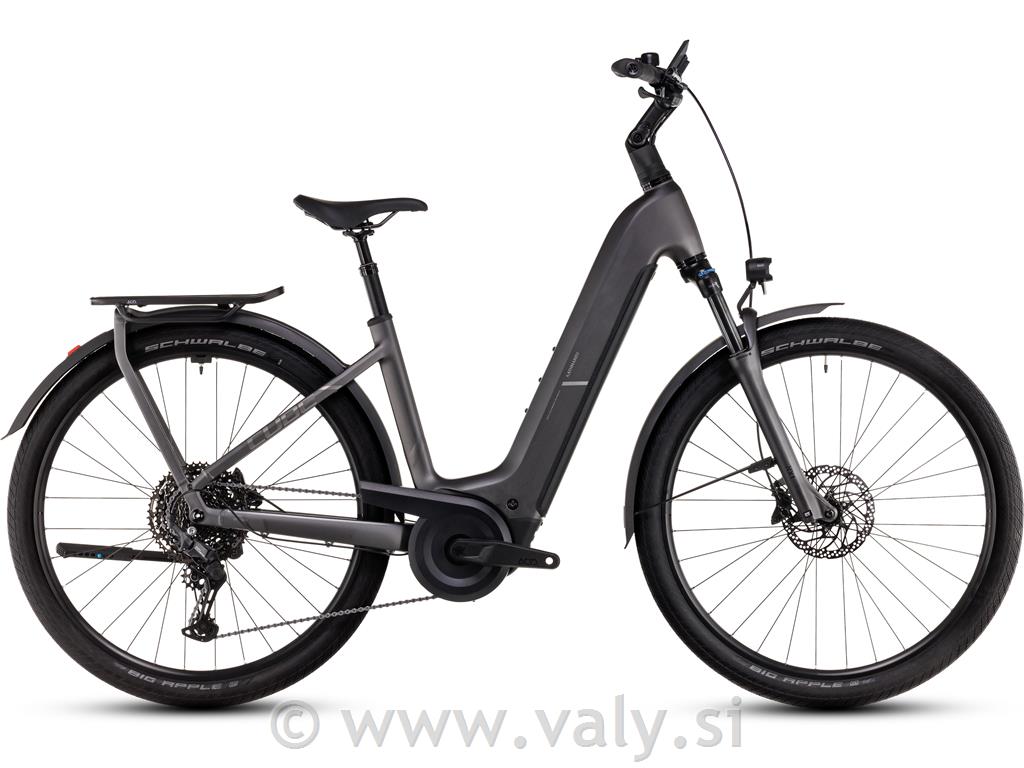 Cube električno kolo Kathmandu Hybrid PRO 800 siva