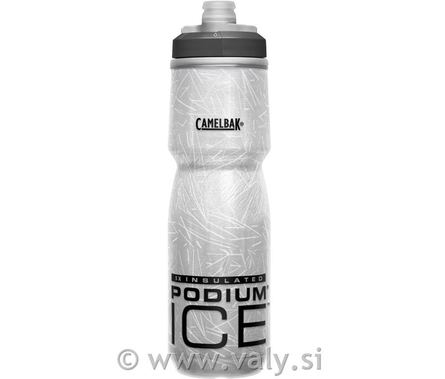 CamelBak termo bidon Podium+ ICE 0,62l črna-siva