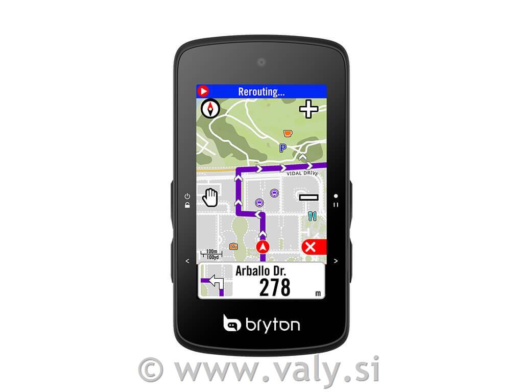 Bryton kolesarski števec Bryton Rider 750 SE, USB-C