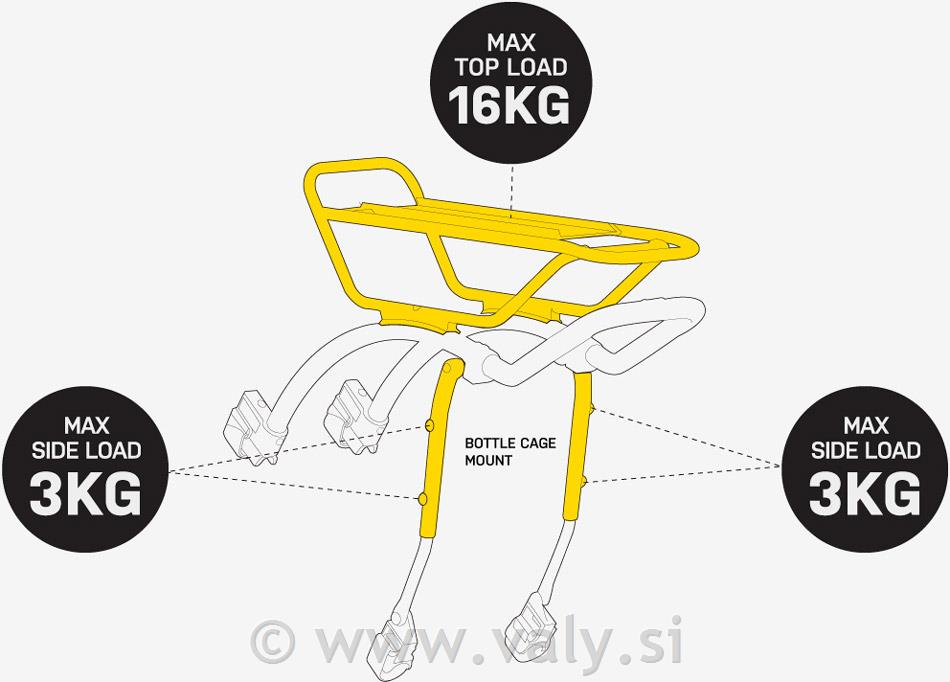 Topeak prtljažnik za gorsko kolo Tetrarack M2 HD