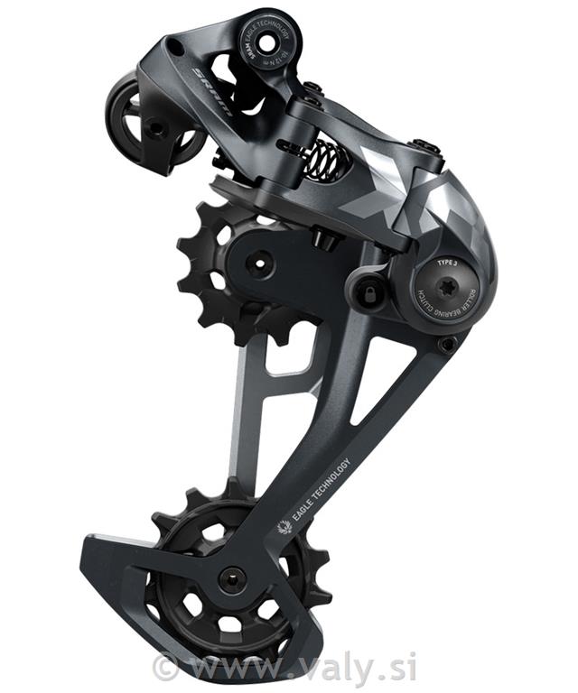 Sram zadnji menjalnik Sram X01 Eagle 12 prestav Lunar