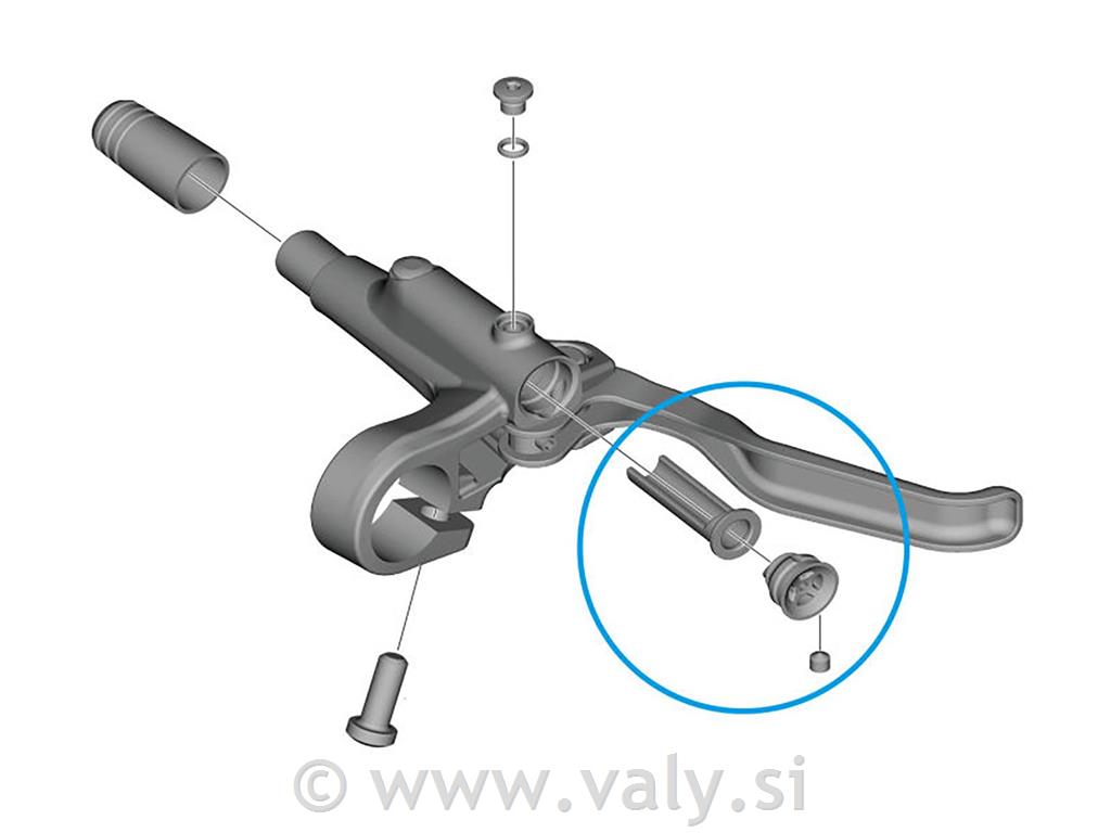 Shimano membrana za zavorne ročice BL-M6100/4100/MT401/402-3