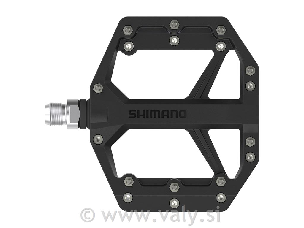 Shimano flat pedala GR400 črna