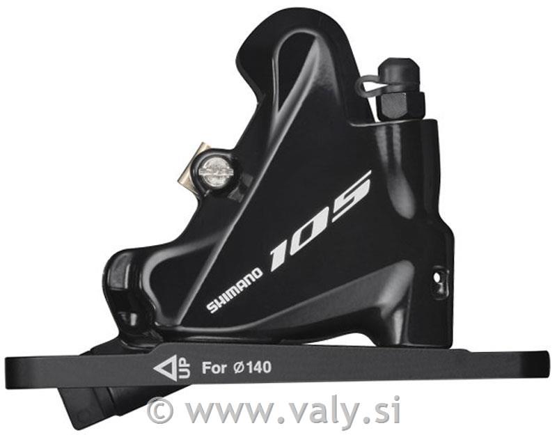 Shimano disc zavorne čeljusti 105 BR-7070 Flat-Mount prednja