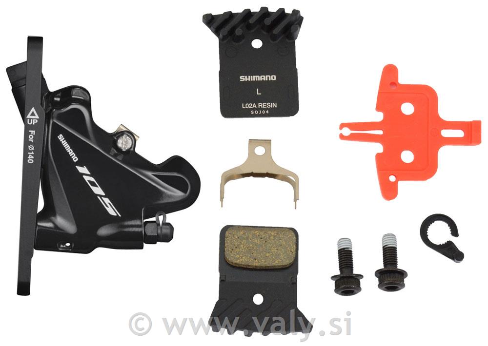 Shimano disc zavorne čeljusti 105 BR-7070 Flat-Mount prednja