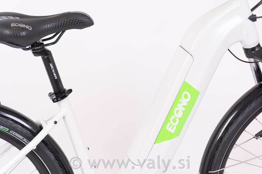 Econo žensko električno kolo ECONO Apes CITY 28'' EER4 bela