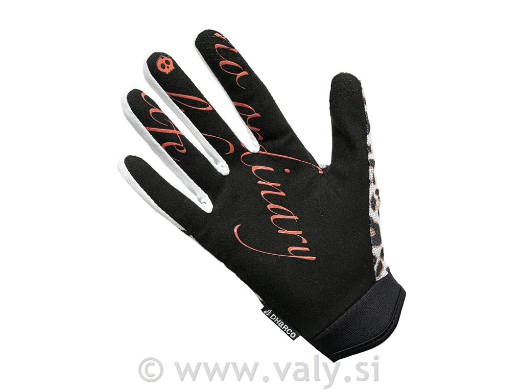 DHaRCO kolesarske rokavice Womens Gloves Leopard