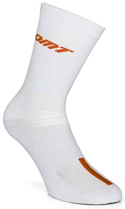 DMT nogavice Classic Race Sock bela