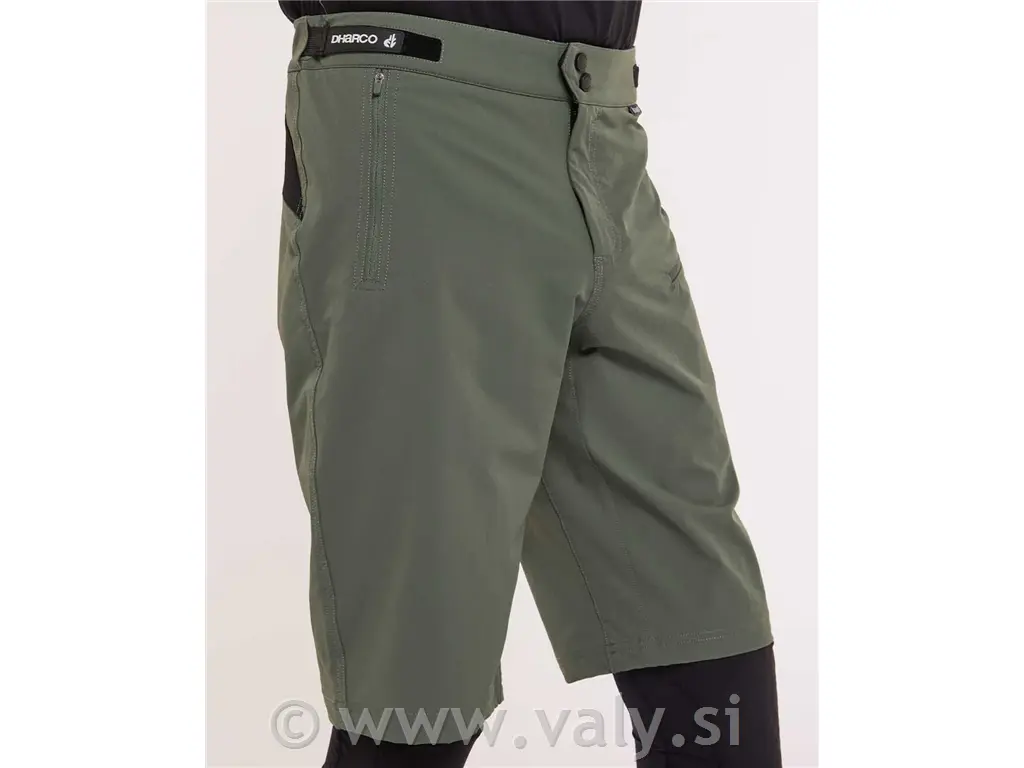 DHaRCO moške hlače Gravity Shorts Gorilla Green zelena