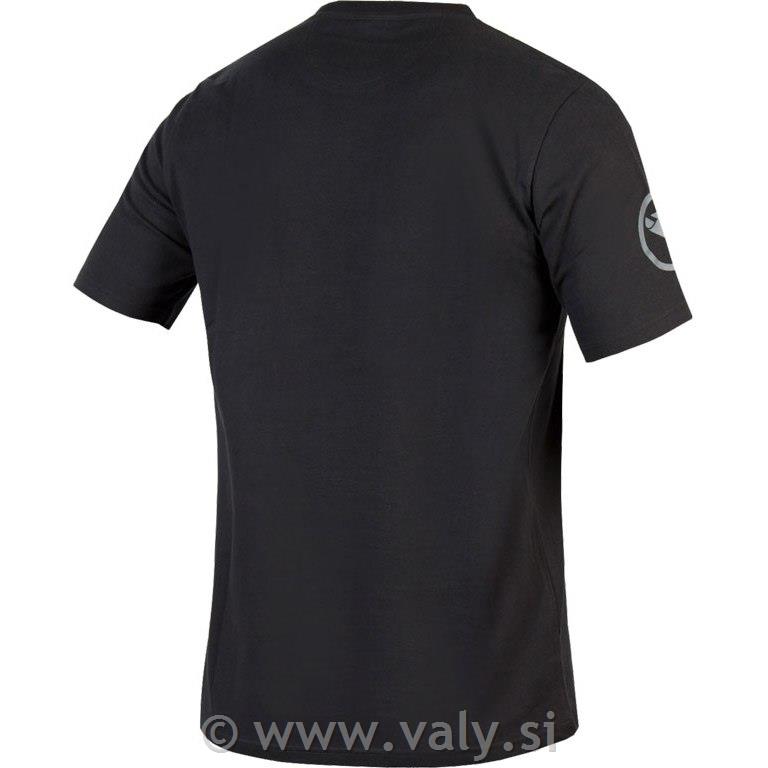 Endura kratka T-shirt majica One Clan Carbon črna