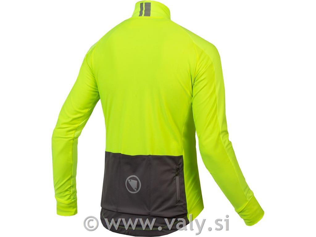 Endura moška jakna FS260-Pro Jetstream L/S Jersey II rumena