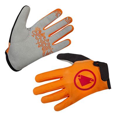 Endura otroške kolesarske rokavice Hummvee Glove oranžna