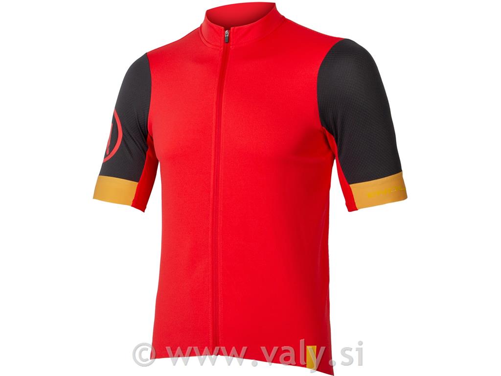 Endura majica FS260 S/S Jersey rdeča granatno jabolko