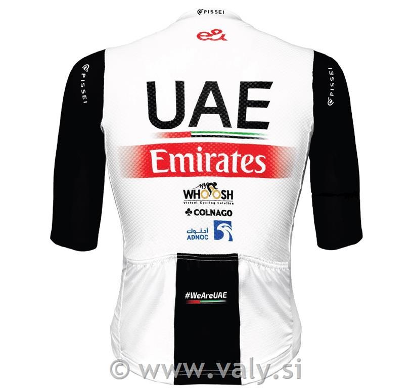 Pissei kolesarska majica UAE official 2023