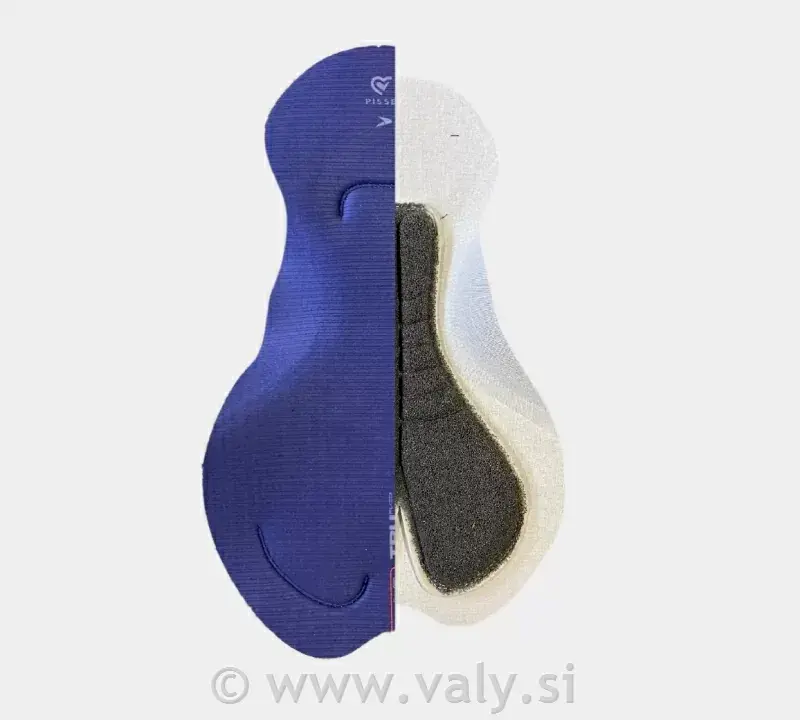 Pissei hlače Primapelle Bib Shorts črna